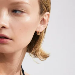 Trust Øreringe, Gold Plated