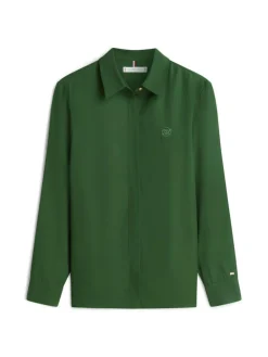 Twill Regular Skjorte, National Forest, 40