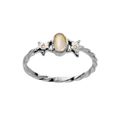 Ula Ring, 925 Sterling Silver, 53