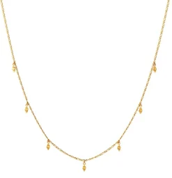 Una Halskæde, Guld, 45 cm