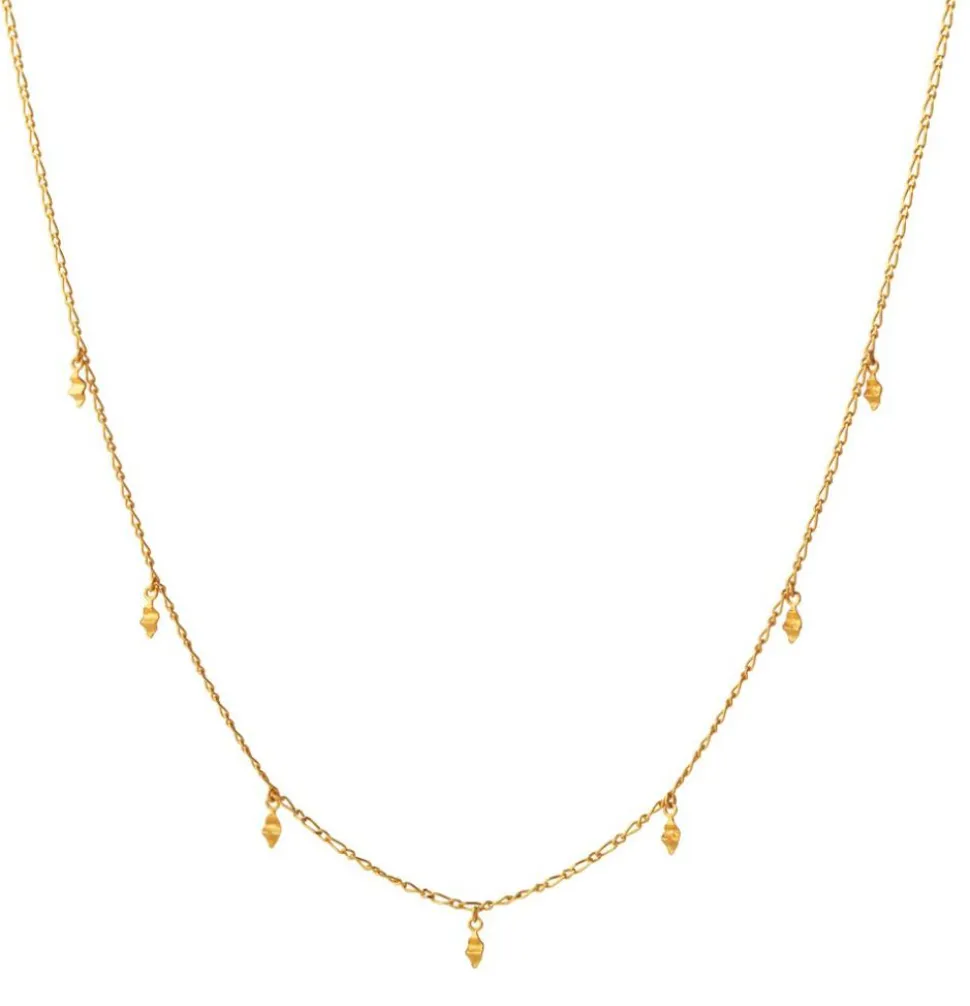 Una Halskæde, Guld, 45 cm