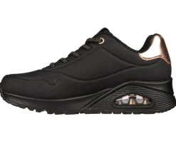 Uno Shimmer Sneakers, Black, 39