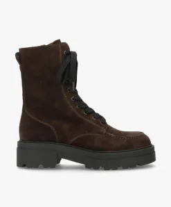 Valley S Snørestøvler, Brown Dark Suede, 40