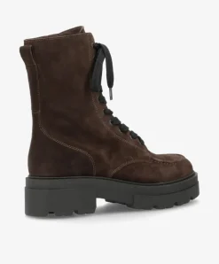 Valley S Snørestøvler, Brown Dark Suede, 40