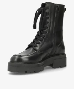 Valley Støvler, Black Leather, 40