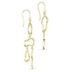 Vela Øreringe, Goldplated