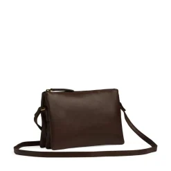 Vera Crossbody Taske, Dark Brown