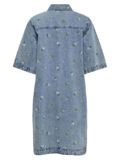 Vera-Bella Denimkjole, Light Blue Denim, M