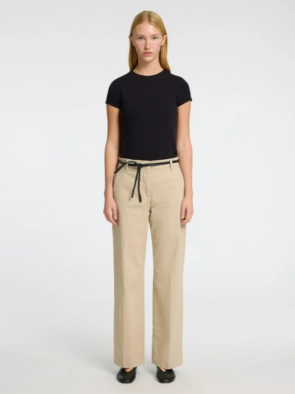 Vera-Rita Wide Bukser, Island Fossil, 34