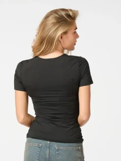 Verna Jersey T-shirt, Black, 38