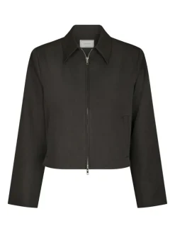 Vianney Structure Jakke, Dark Grey, 38