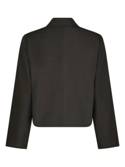 Vianney Structure Jakke, Dark Grey, 38