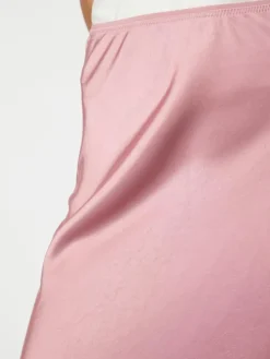 Vicky Heavy Sateen Nederdel, Evening Rose, 36