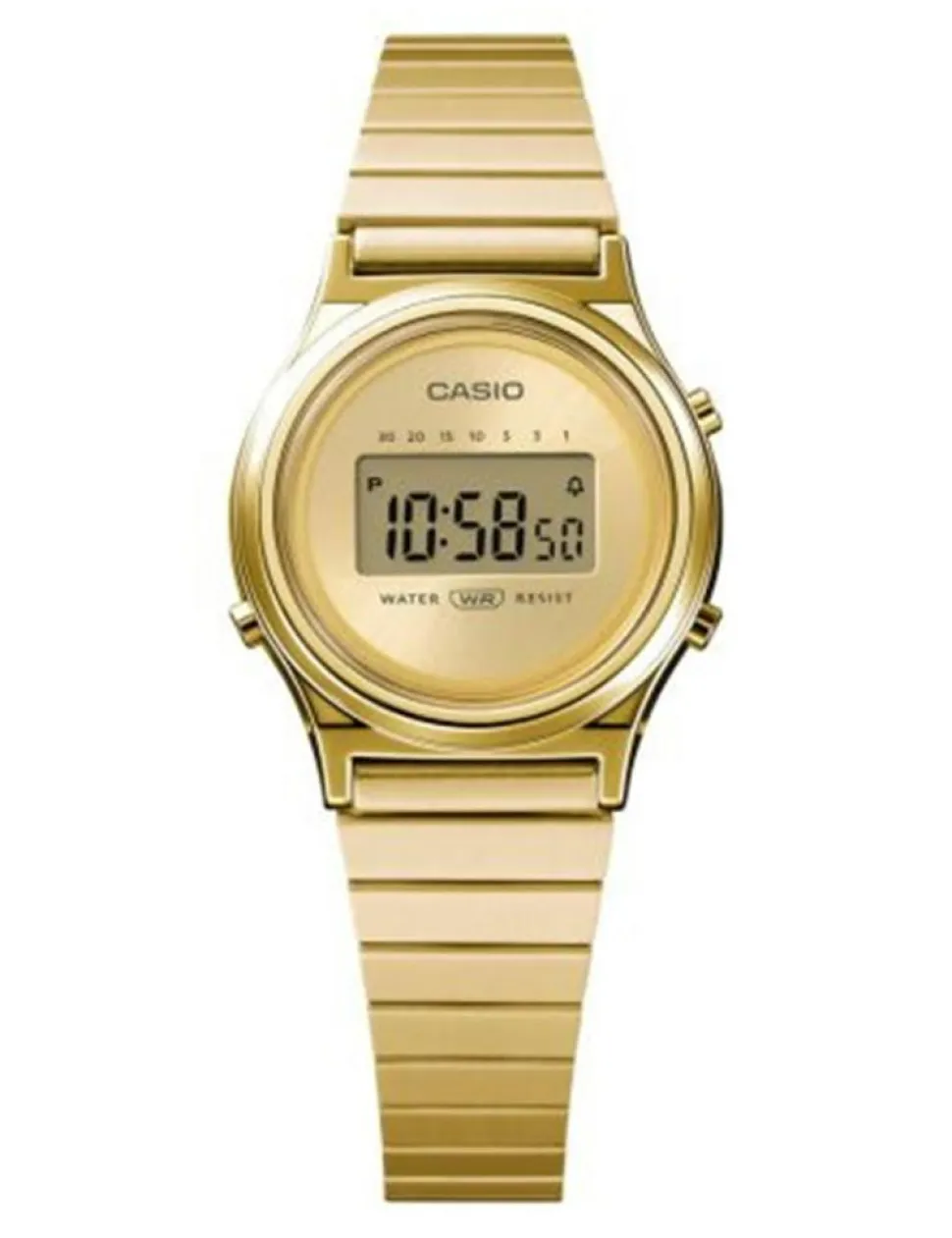 Vintage LA700WEG-9AEF Digitalur, Gold, 26 mm