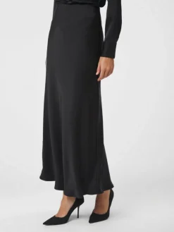 Viso Heavy Sateen Bedaz Nederdel, Black, 36