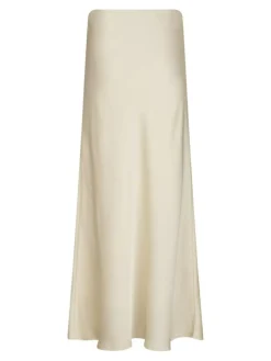 Viso Heavy Sateen Nederdel, Pearl, 42