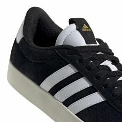 VL Court 3.0 Sneakers, Core Black/Core White/Gold Metallic, 36 2/3