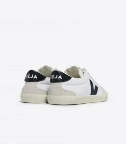 Volley Sneakers, White-Black, 39