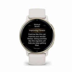 Vívoactive 5 010-02862-11 Smartwatch, Cream Gold, 42 mm