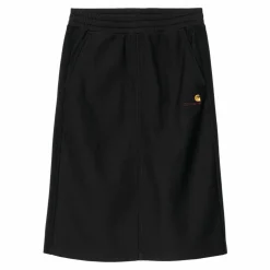 W' American Script Sweat Nederdel, Black, L