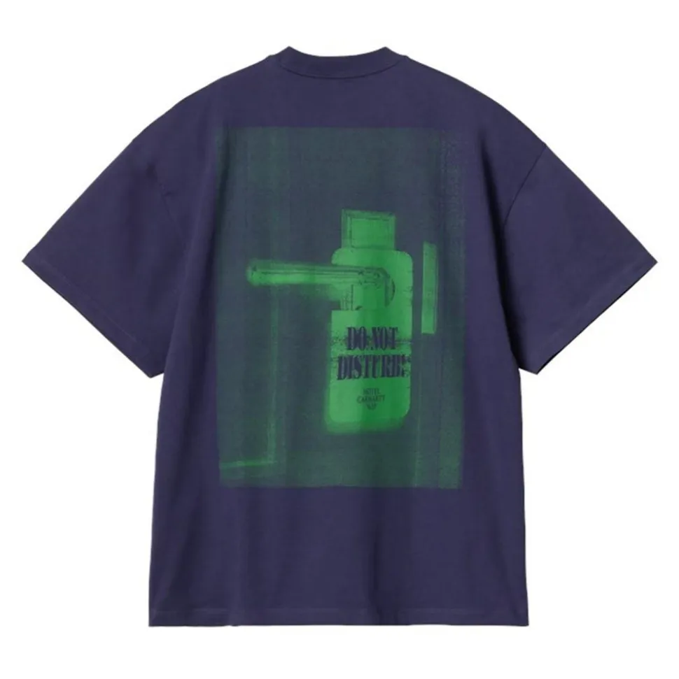 W' Do Not Disturb T-shirt, Aura/Green, M