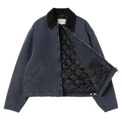 W' OG Detroit Jakke, Dark Navy/Black, S