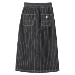 W' Orlean Nederdel, Black/White (Stone Washed), XS