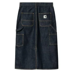 W' Single Knee Nederdel, Blue (Rinsed), L