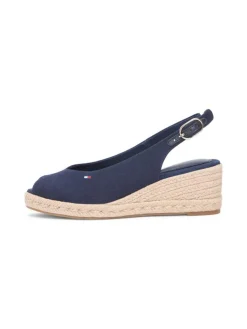 Wedge Espadrilles Sandaler, Space Blue, 39