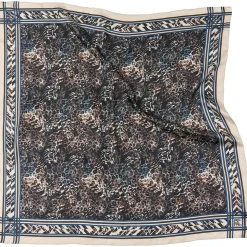 Wildlife Tørklæde, Brown/Blue