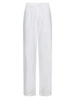 William Embroidery Bukser, White, 38