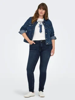 Willy Skinny Fit Jeans, Dark Blue Denim, 44/L32