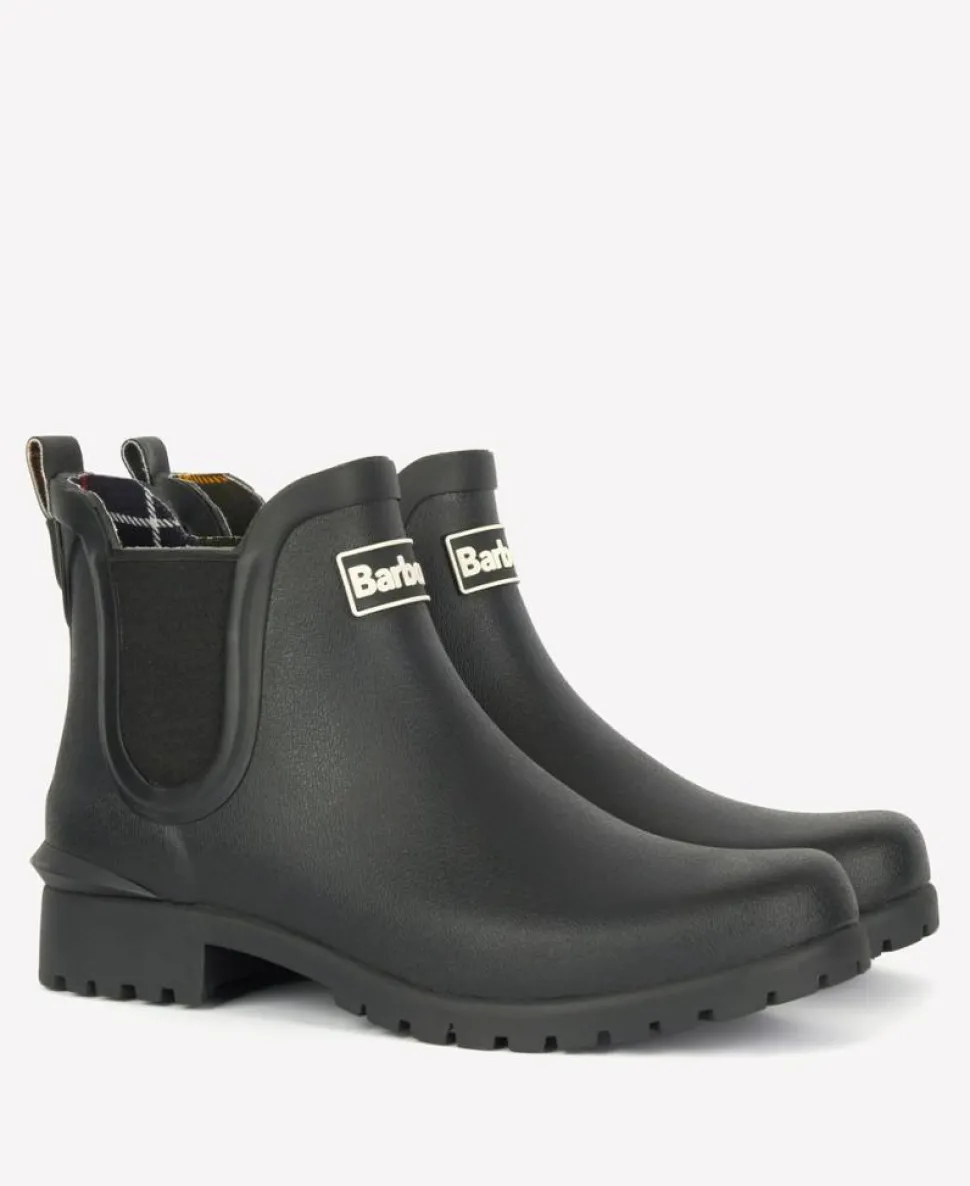 Wilton Chelsea Welly Gummistøvler, Black, 42