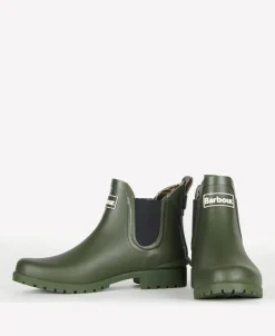 Wilton Chelsea Welly Gummistøvler, Olive, 40