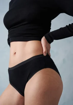 Wool Tai Brief, Black, XXL