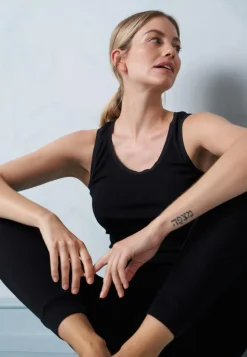 Wool Tanktop, Black, XXL