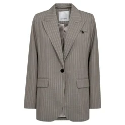 WuinCC Pin Fitted Blazer, Mink, L