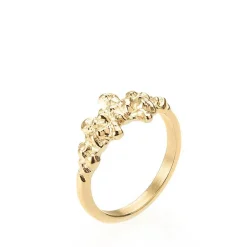 Xenia Ring, Gold Plated, 55