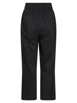 Yana Poplin Bukser, Sort, 36