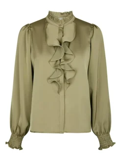 Zamola Bluse, Dusty Army, 40