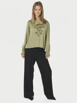 Zamola Bluse, Dusty Army, 40