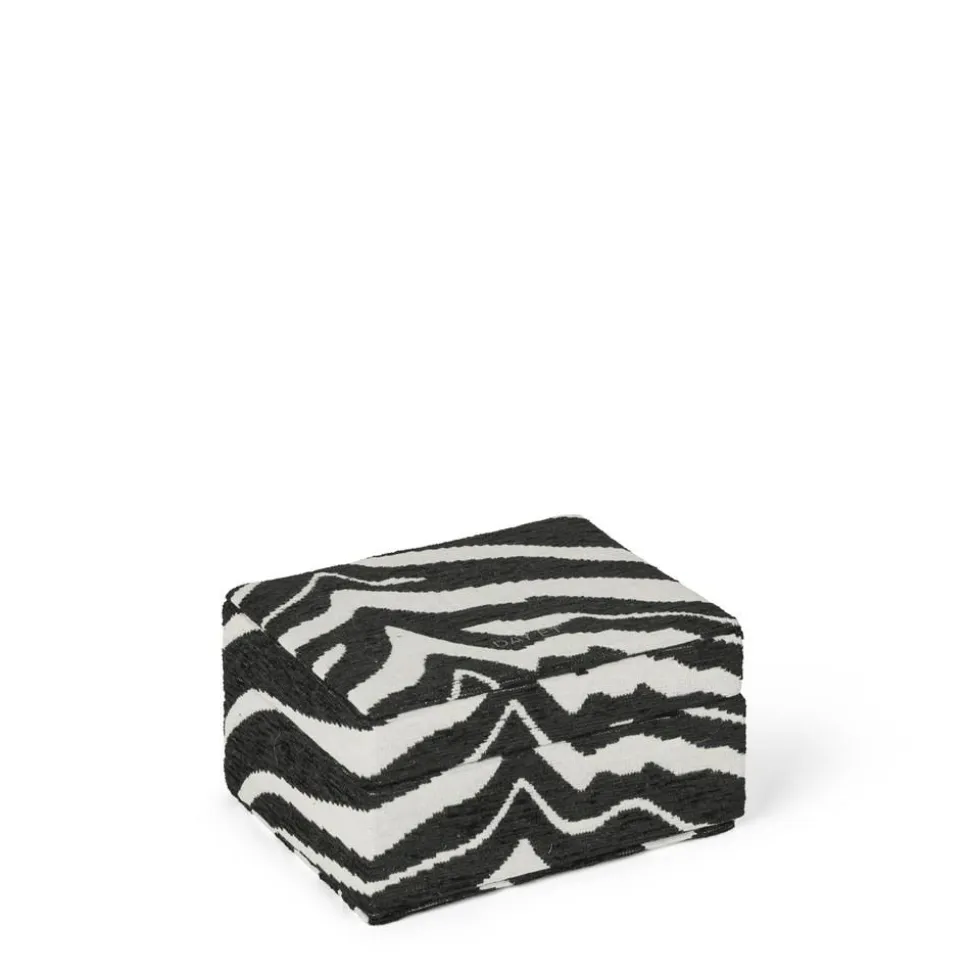 Zebra Small Smykkeskrin, Black