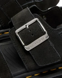 ZebZag Sandaler, Black Suede, 42