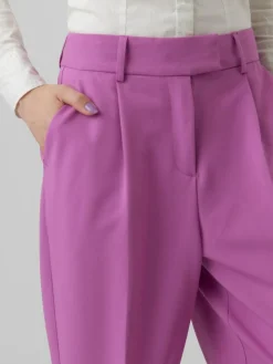 Zelda Højtaljede Bukser, Radiant Orchid, 42/L32