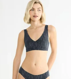 Zero Feel 2.0 Festive Bralette, Black Combination, M
