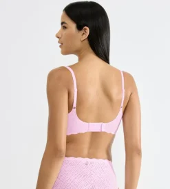 Zero Feel Bliss Soft BH, Floral Pink, M