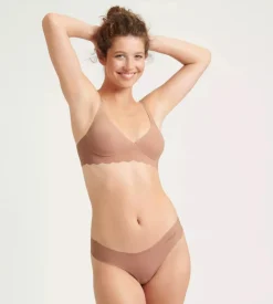 ZERO Microfibre 2.0 Hipstring Trusser, Cameo Brown, XL