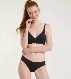 ZERO Microfibre 2.0 Hipstring Trusser, Black, S