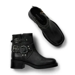 Zevil Vintage Støvler, Black Matte, 39