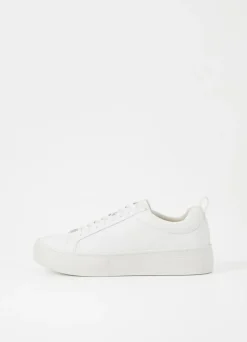 Zoe Platform Sneakers, White, 35